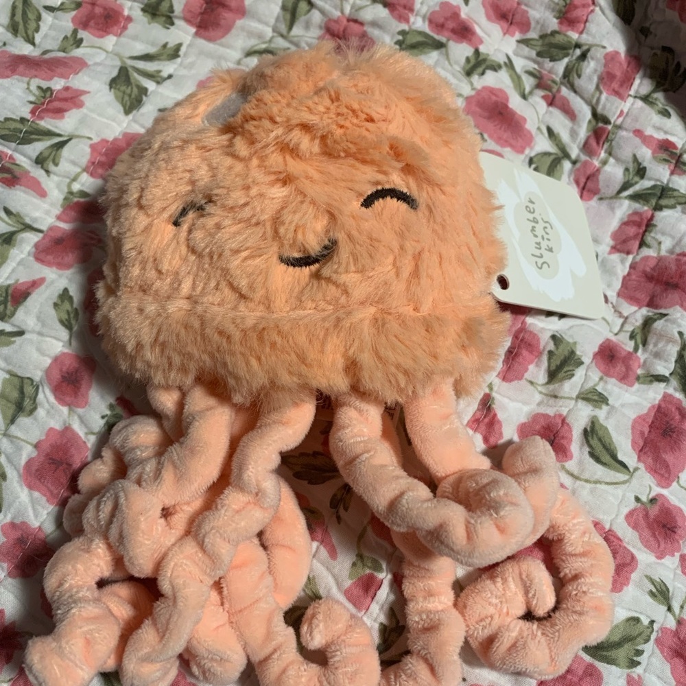 NWT Slumberkins coral jellyfish